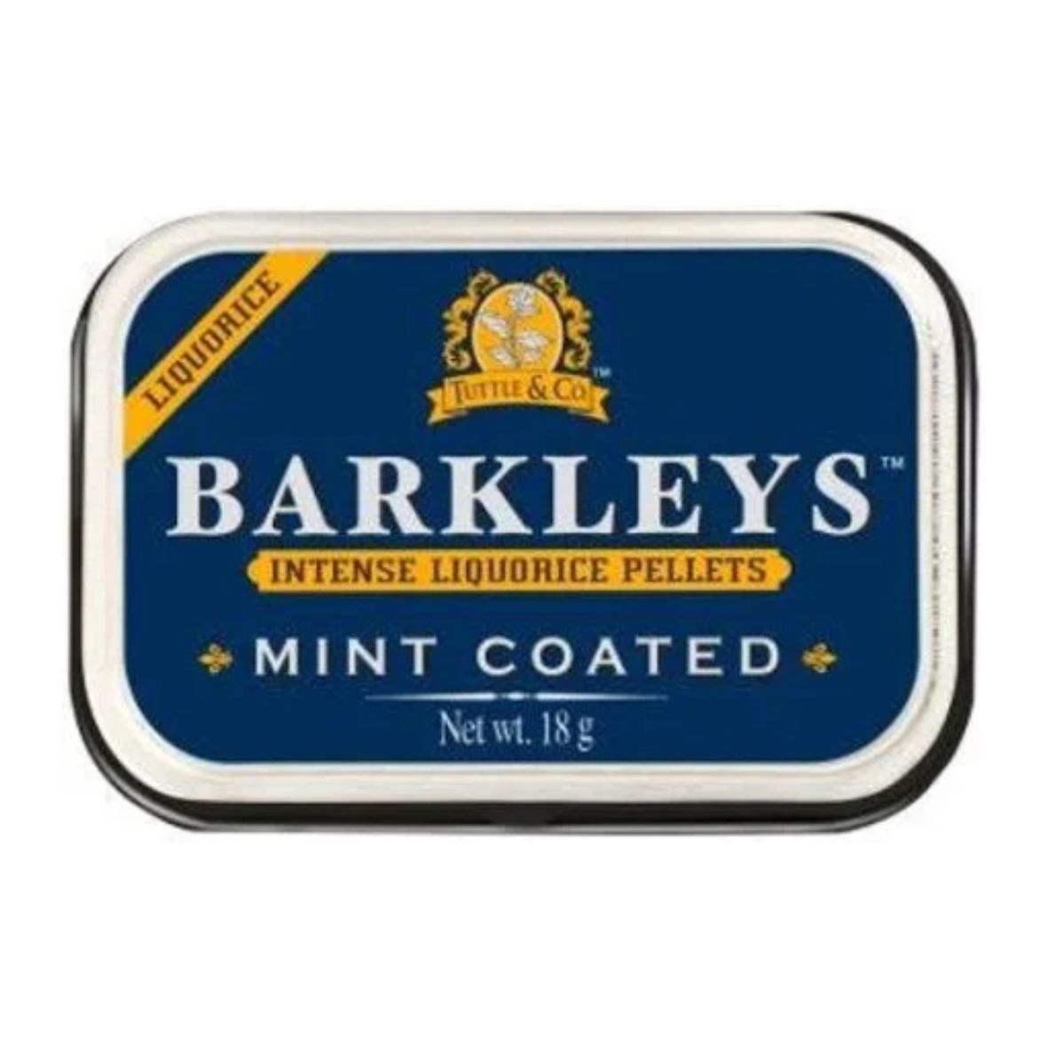 Barkleys - Інтенсивні лакричні гранули - М'ятне покриття
