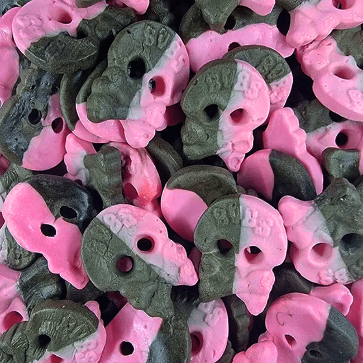Bubs - Raspberry Liquorice Skull Foam