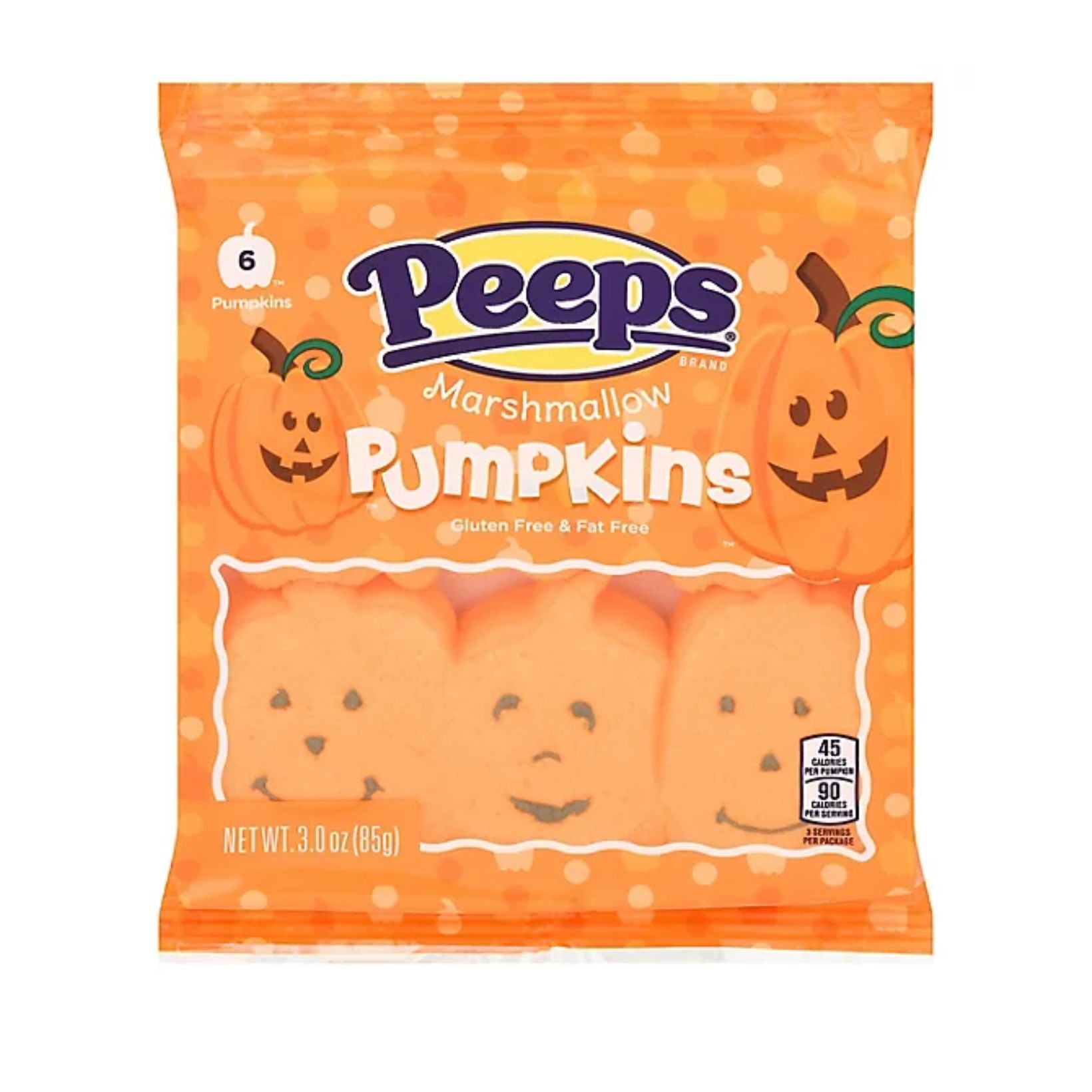 Peeps - Pumpkins 6 stuks