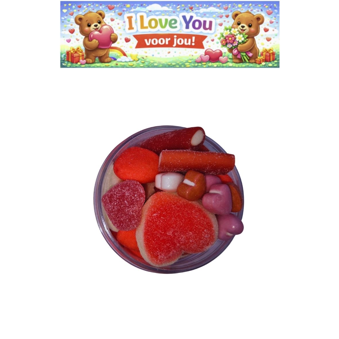 Snoeppot 14 - I love you - voor jou!
