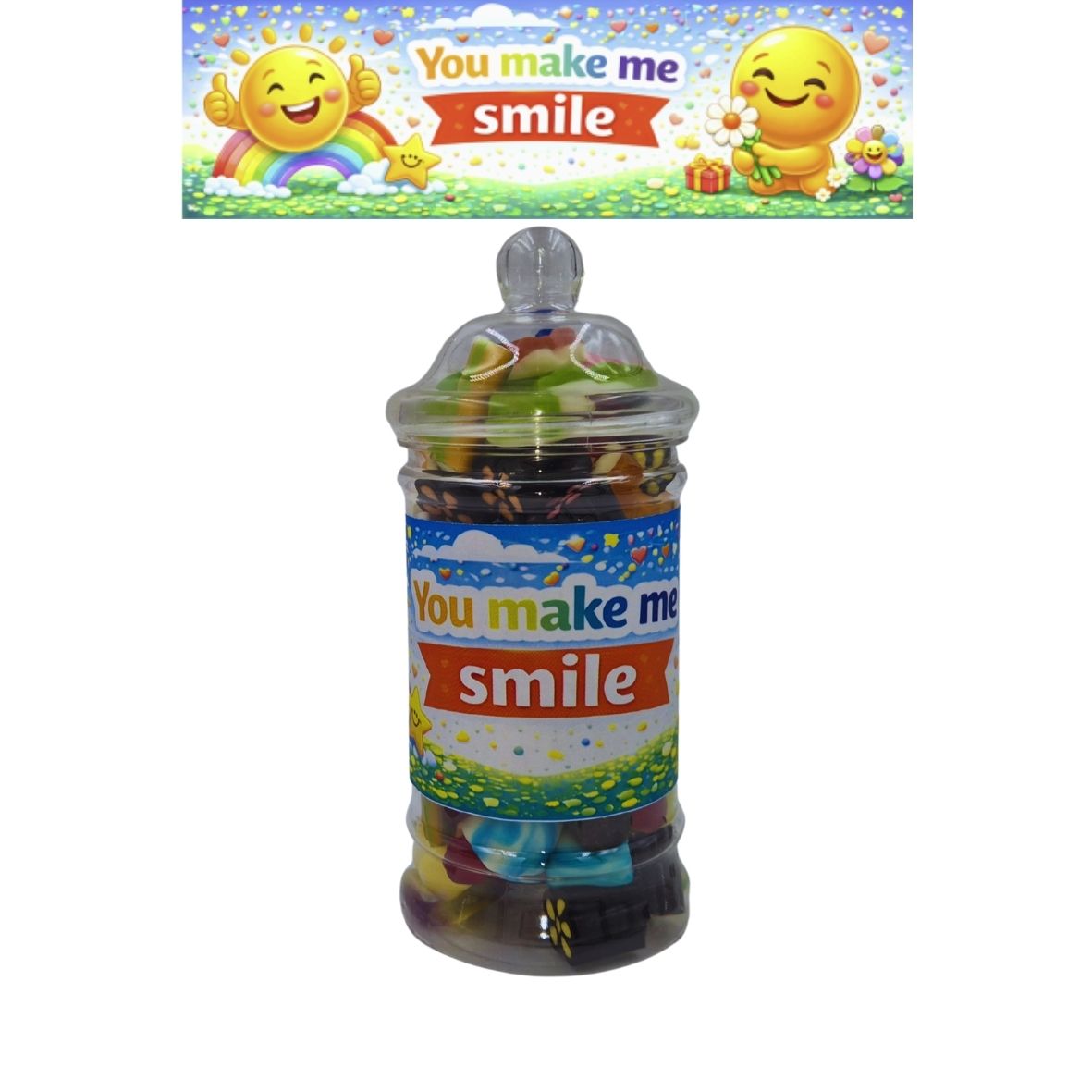 Snoeppot 17 - You make me smile