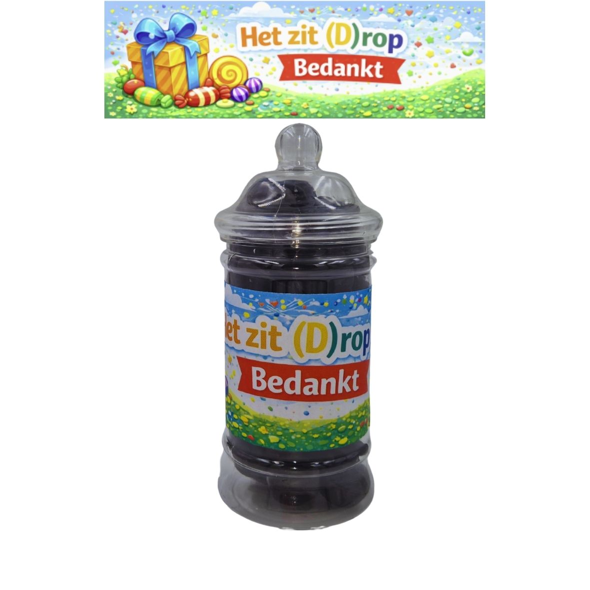 Snoeppot 2 - Het zit (D)rop - Bedankt