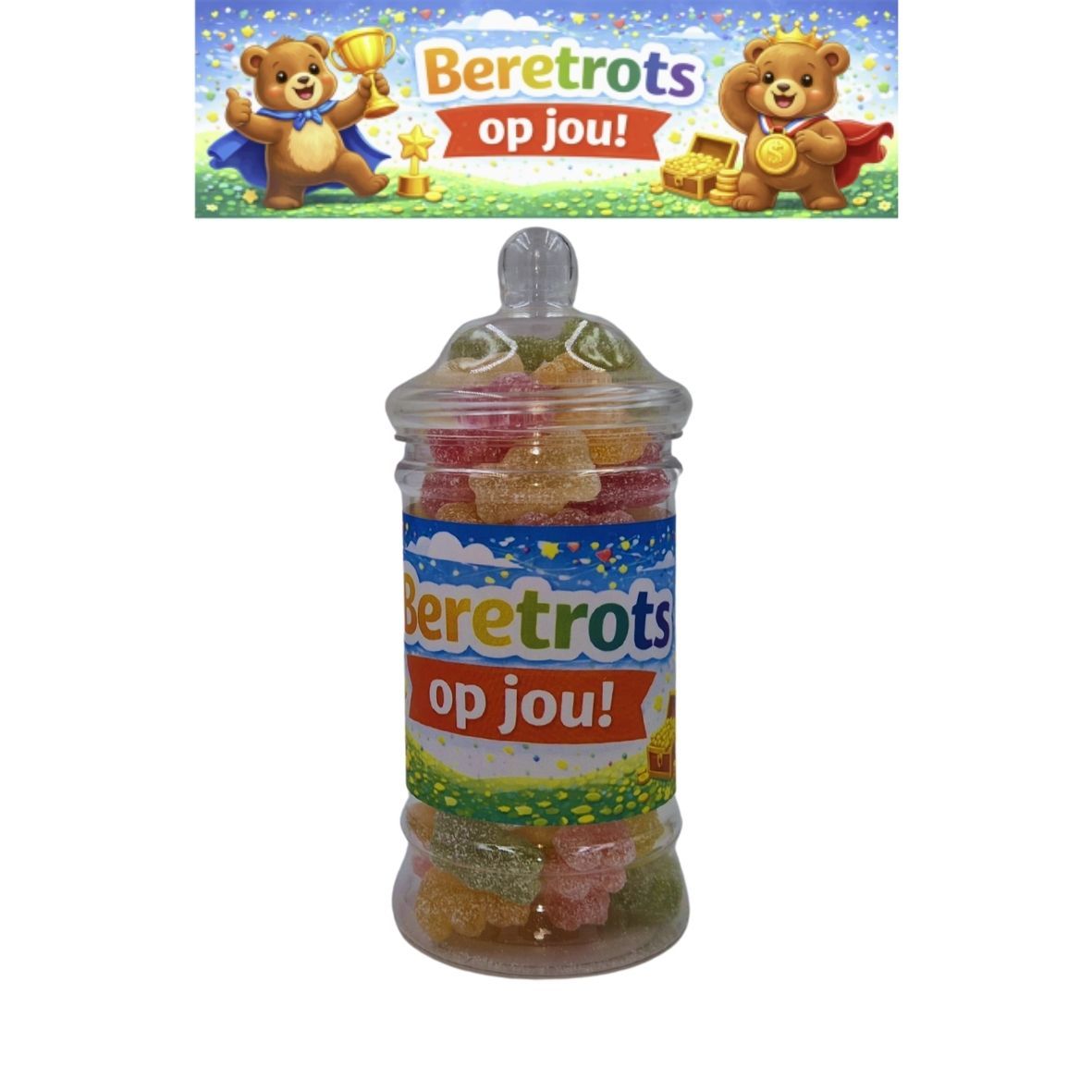 Snoeppot 4 - Beretrots op jou!