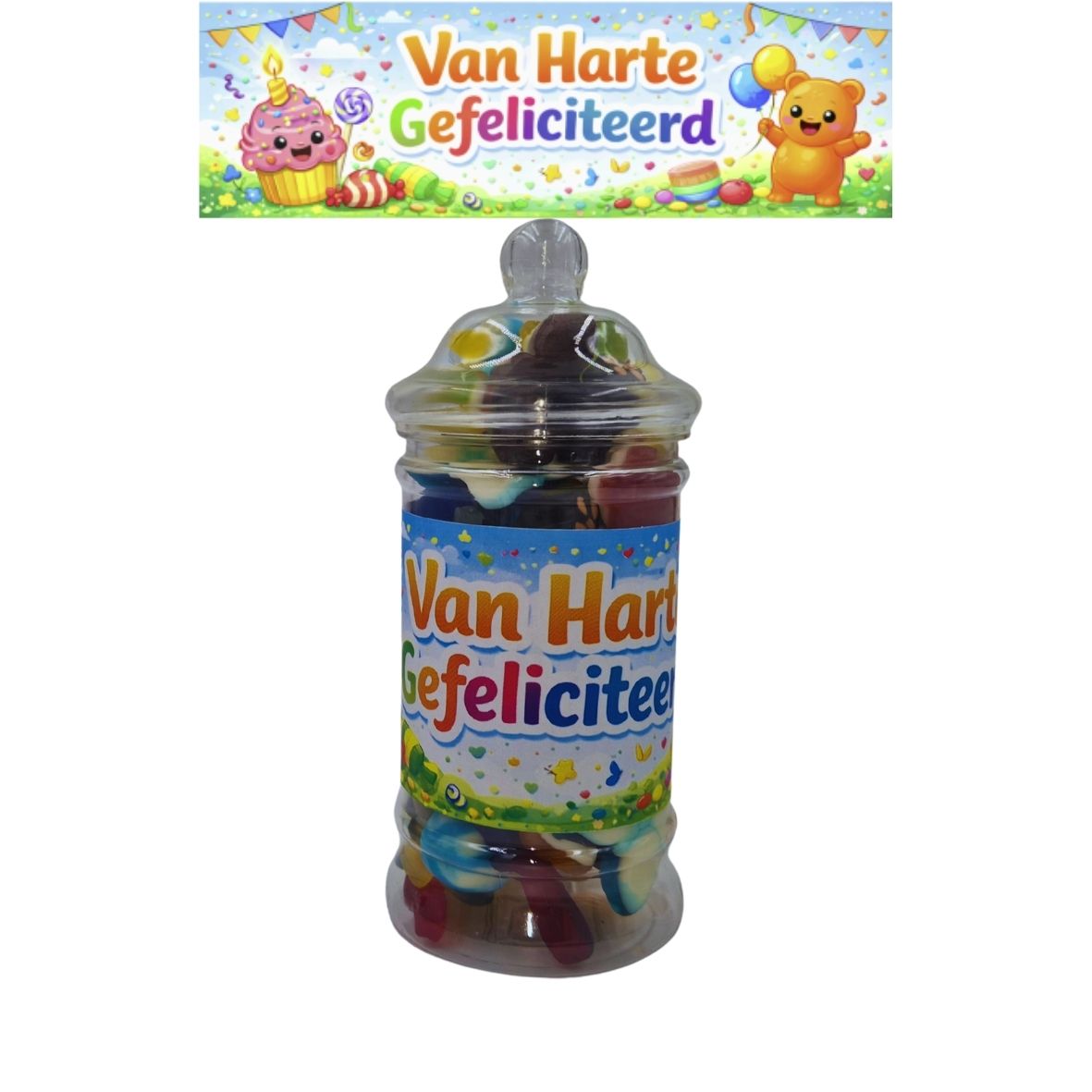 Snoeppot 5 - Van harte gefeliciteerd