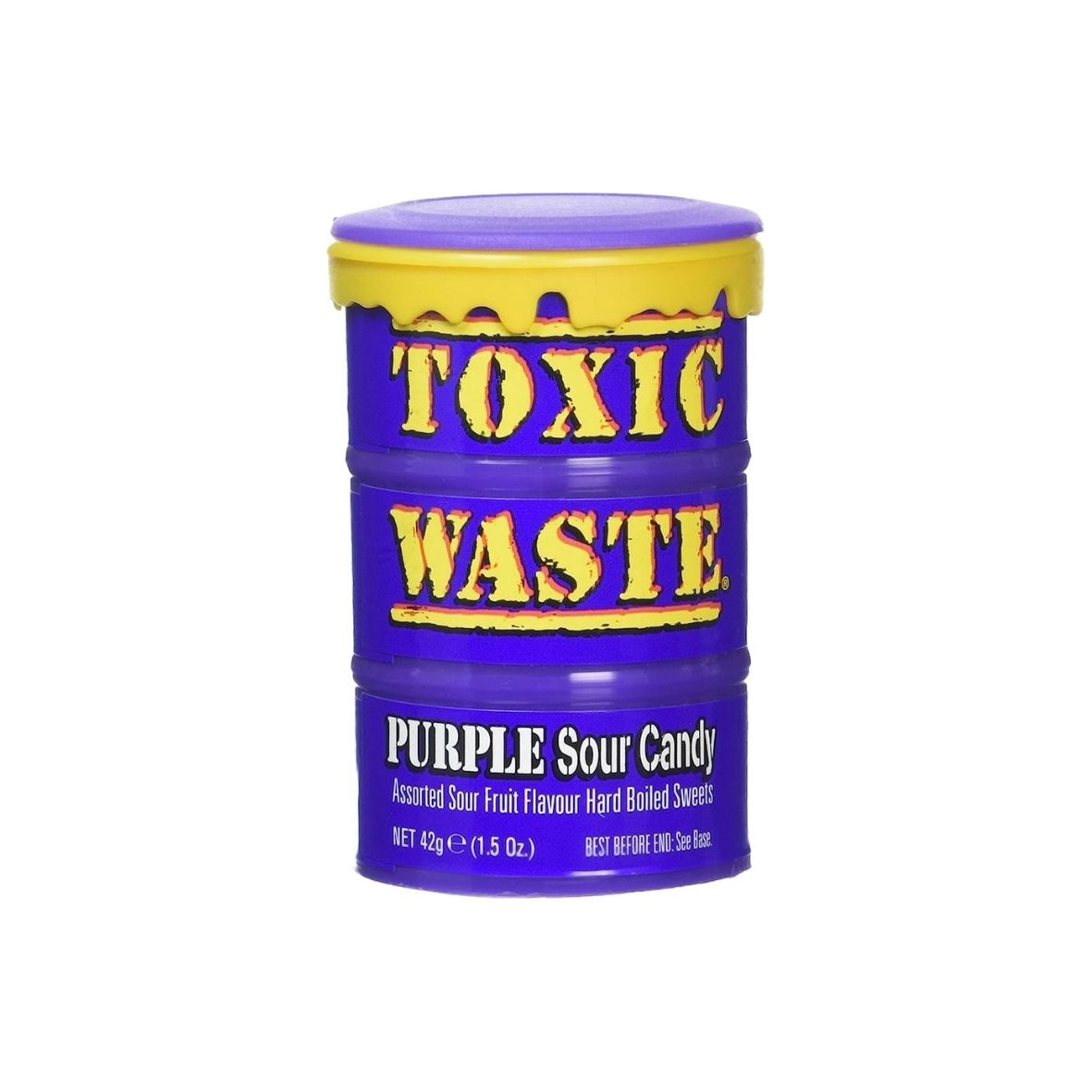Toxic Waste - Фіолетові кислі цукерки в бочонку