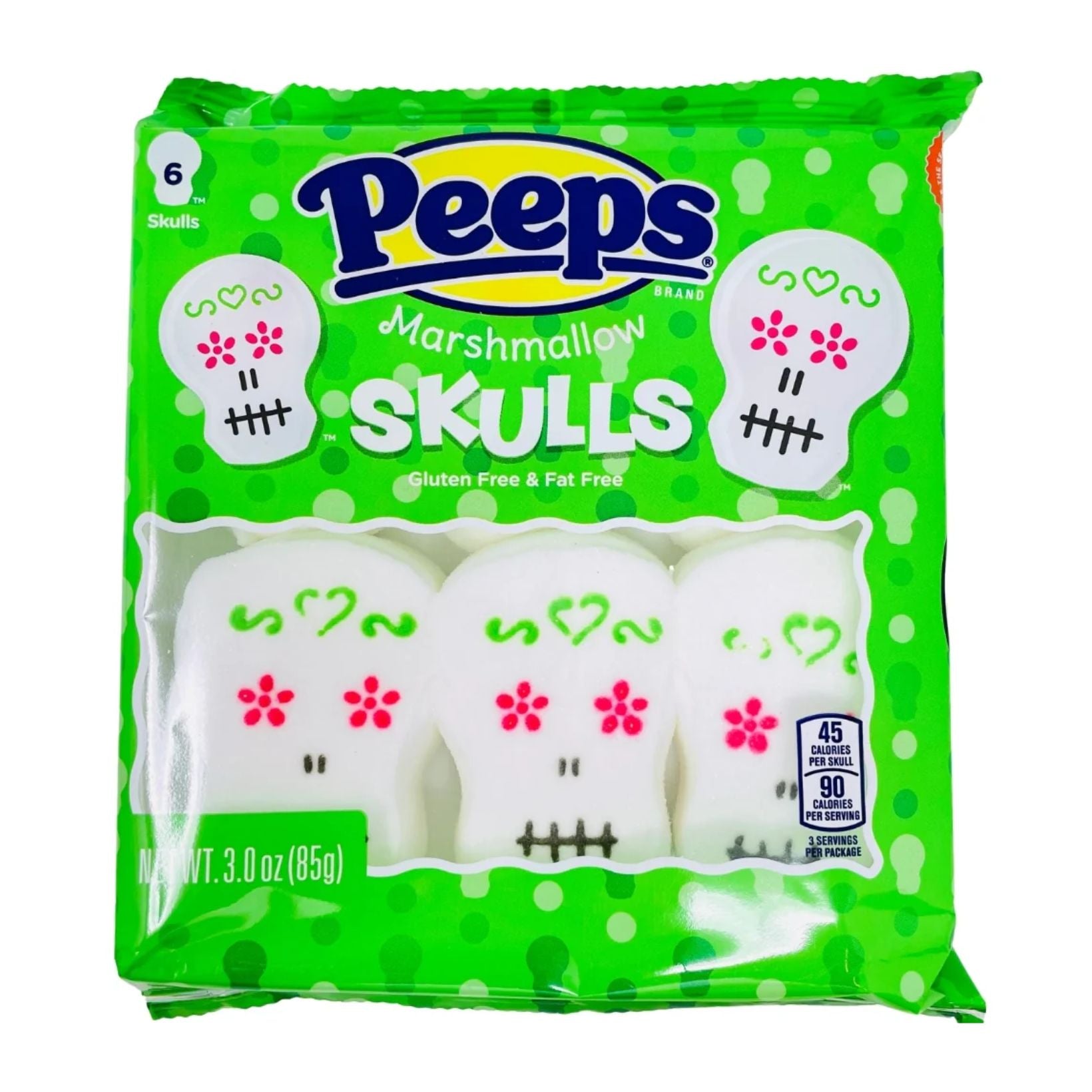 Peeps - Skulls 6 stuks