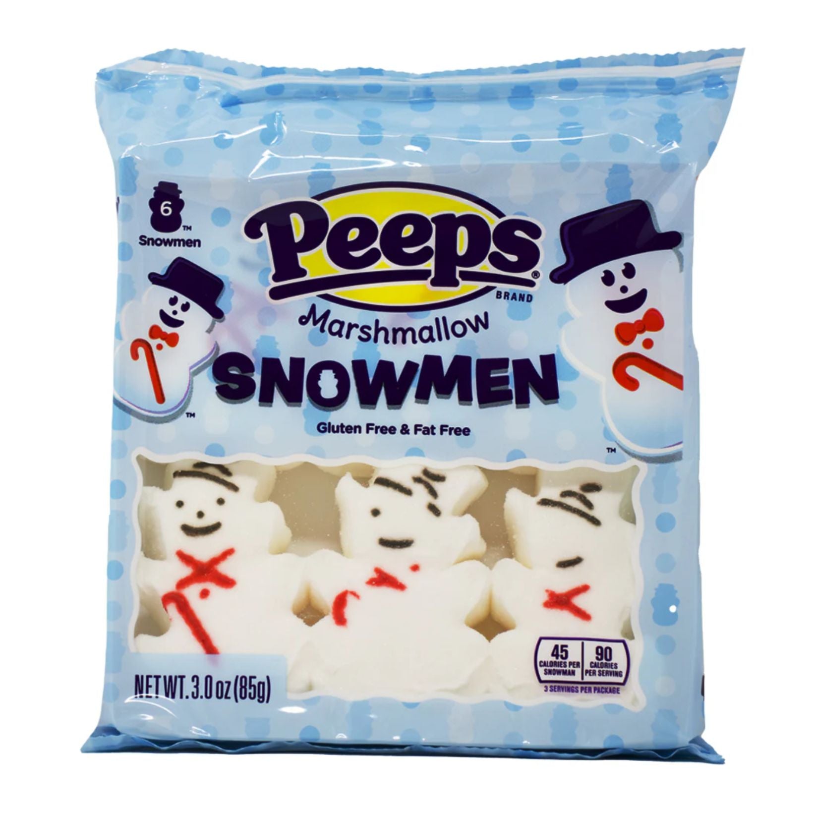 Peeps - Snowman 6 stuks