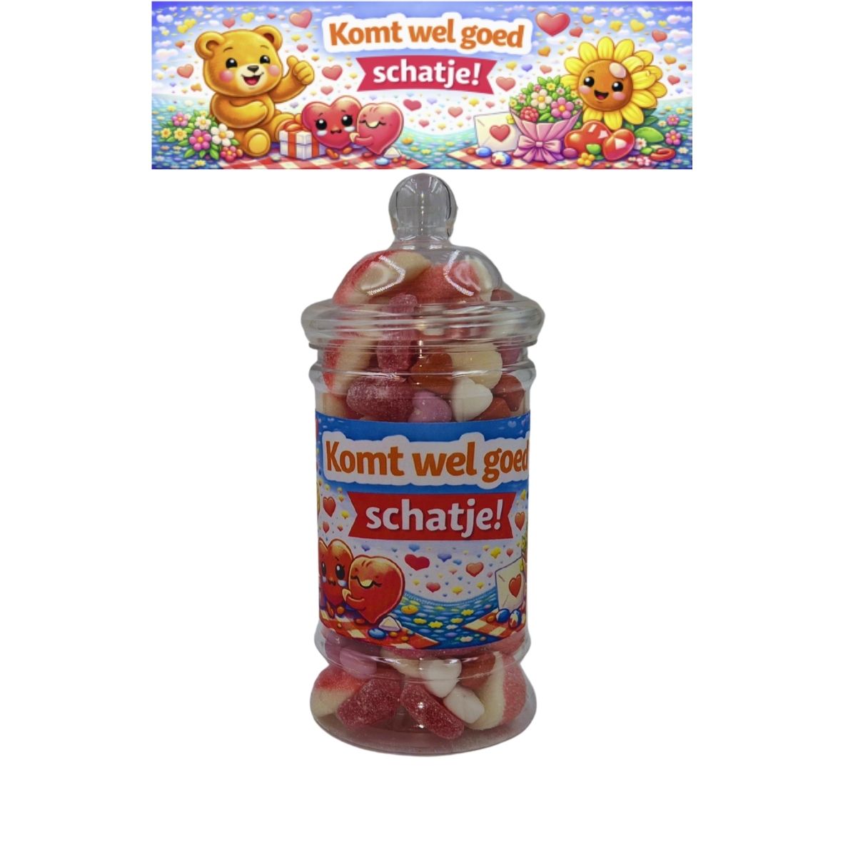 Snoeppot 10 - Komt wel goed schatje!