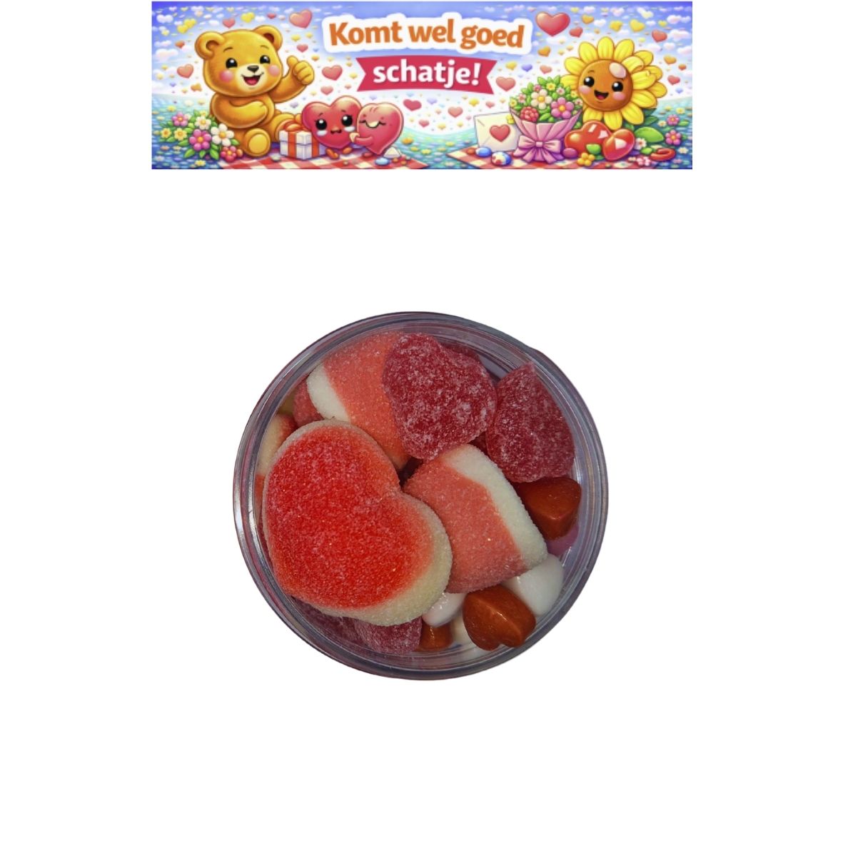 Snoeppot 10 - Komt wel goed schatje!