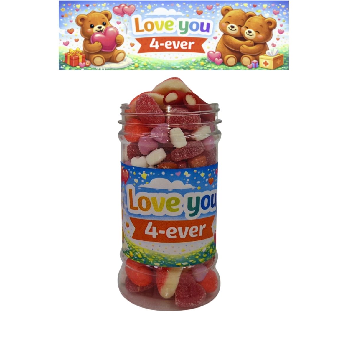 Snoeppot 15 - Love you 4-ever