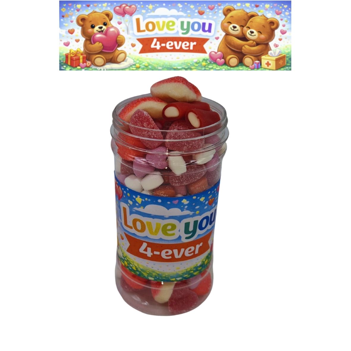 Snoeppot 15 - Love you 4-ever