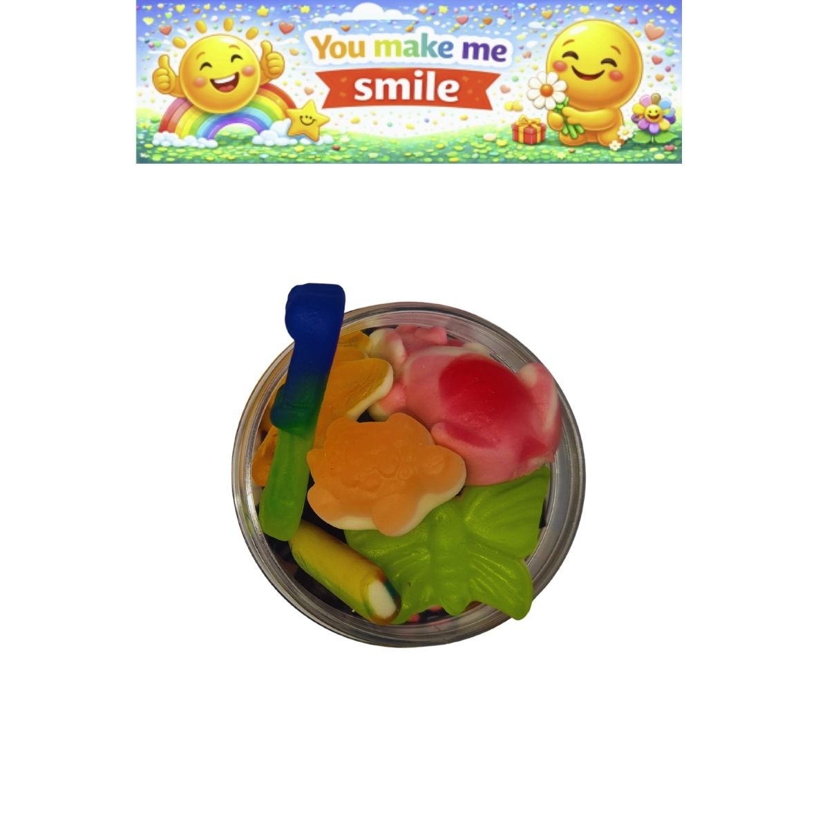 Snoeppot 17 - You make me smile