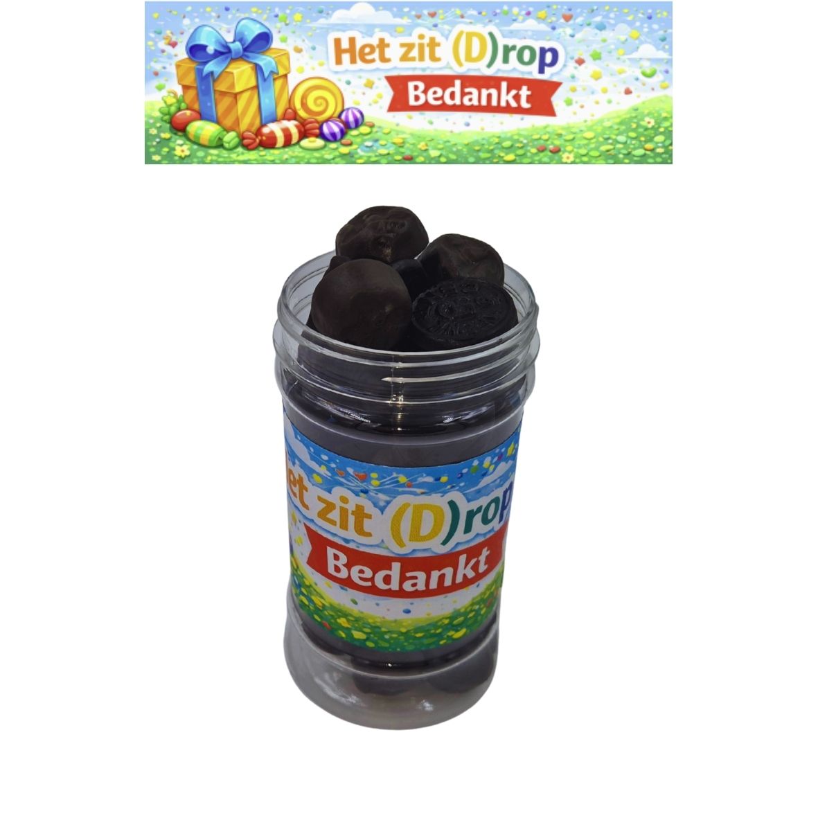 Snoeppot 2 - Het zit (D)rop - Bedankt