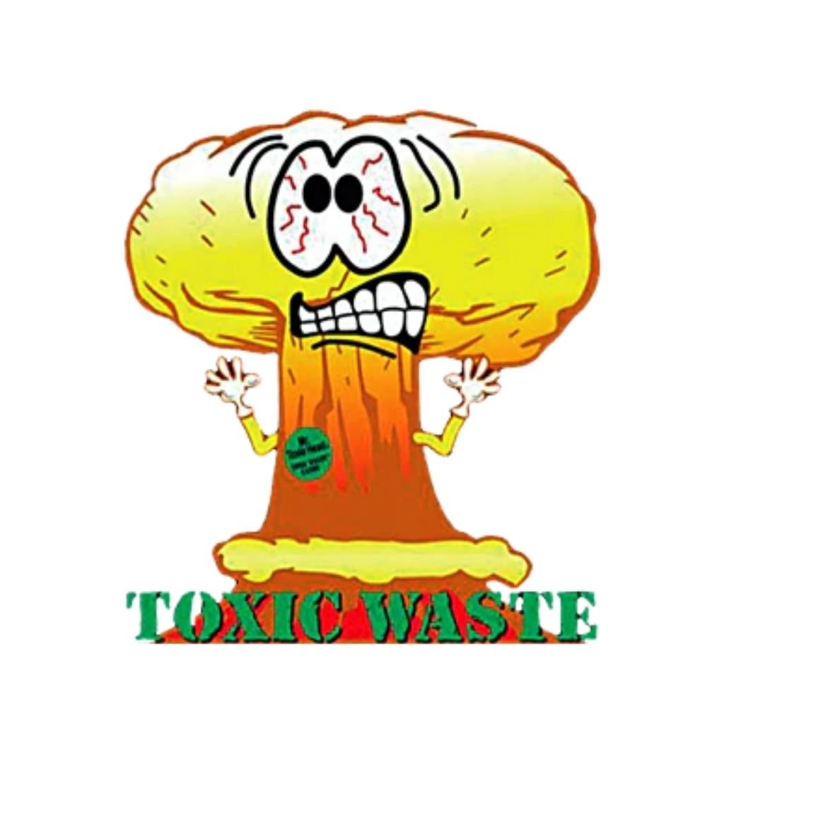 Toxic Waste Red Sour Candy Drum